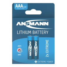 LITHIUM BATTERIJEN LITHIUM BATTERIJ MICRO AAA / FR03 2 PCS. BLISTERVERPAKKING LITHIUM BATTERIJEN LITHIUM BATTERIJ MICRO AAA / FR03 2 PCS. BLISTERVERPAKKING
