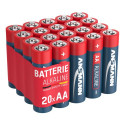 ALKALINE BATTERIJEN BIG FIVE ALKALINE BATTERIJ MIGNON AA / LR6 20 PCS. ALKALINE BATTERIJEN BIG FIVE ALKALINE BATTERIJ MIGNON AA / LR6 20 PCS.