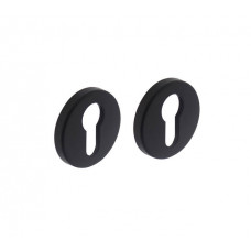CILINDERROZETTEN VERDEKT ø49X7MM ZWART