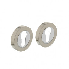 CILINDERROZETTEN VERDEKT ø52X10MM MET NOKKEN CHROOM/NIKKEL MAT