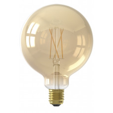 CALEX SMART GLOBE G125 GOLD STRAIGHT FILAMENT 220-240V 7W 806LM 1800-3