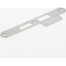 P 4119/17/U DR.2+4 LINKS SLUITPLAAT, RVS 25X192MM AFGEROND OP=OP P 4119/17/U DR.2+4 LINKS SLUITPLAAT, RVS 25X192MM AFGEROND OP=OP