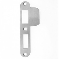 P 1279/17/U DR. SLUITPLAAT, RVS 23X127.3MM AFGEROND, BU P 1279/17/U DR. SLUITPLAAT, RVS 23X127.3MM AFGEROND, BU