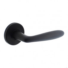 DEURKRUK PHOBOS OP ROZET VERDEKT ø49X7MM ZWART