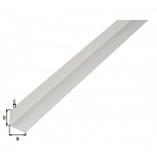 HOEKPROFIEL,PVC,WIT,25X25X1,8/2M