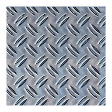 STRUC.PLAAT ALU BRUTE,600X1000X1,5