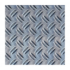 STRUC.PLAAT ALU BRUTE,200X1000X1,5