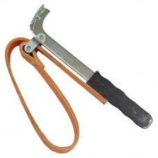 BANDSLEUTEL, VERNIKKELD MET VEZELVERSTER KTE BAND EN KUNSTSTOF GREEP 140MM BASIC+ BANDSLEUTEL, VERNIKKELD MET VEZELVERSTER KTE BAND EN KUNSTSTOF GREEP 140MM BASIC+