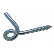 KRULHAKEN HOUTDRAAD 8.85X120 IJZER GEGALVANISEERD