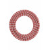 CALEX TEXTIEL OMWIKKELDE KABEL 2X0,75MM2 1,5M ROOD/WIT, 940234