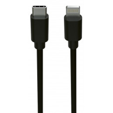 TYPE C / LIGHTNING USB-DATA- EN OPLAADKABEL 120 CM