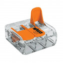 WAGO 3V VERBINDINGSKLEM T/M 4MM² SOEPEL EN MASSIEF