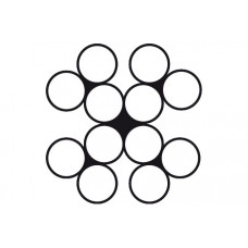 STK43009010-B / STAALK. 4X3+1TWK 01MM ROL 500 MTR VERZINKT STK43009010-B / STAALK. 4X3+1TWK 01MM ROL 500 MTR VERZINKT