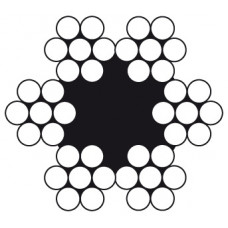 STK67009020-A / STAALK. 6X7+1TWK 02MM ROL 100 MTR VERZINKT STK67009020-A / STAALK. 6X7+1TWK 02MM ROL 100 MTR VERZINKT
