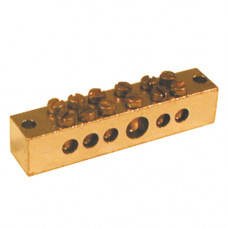 AARDRAIL 1X25MM² + 5X6MM² BADKAMERAARDRAIL AARDINGBLOK