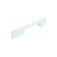 GREEP SCHERP ALUMINIUM / WIT 160MM