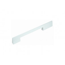 GREEP SCHERP ALUMINIUM / WIT 224MM