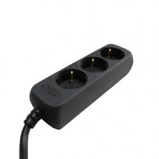 TCD 3V +RA 5 METER 3X1.5MM² ZWART