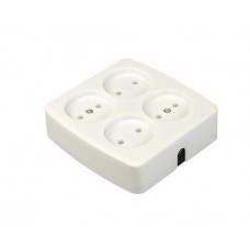 TCD MONTEERBAAR 4V ZONDER RA VIERKANT WIT ZONDER SNOER TCD MONTEERBAAR 4V ZONDER RA VIERKANT WIT ZONDER SNOER