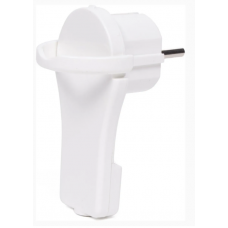 STEKKER EXTRA PLAT HAAKS + RA WIT STEKKER EXTRA PLAT HAAKS + RA WIT