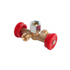 2 WEG KRAAN1/4 LBN X 1/4 LBT