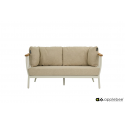 APPLE BEE CONDOR 2-ZITS LOUNGE TUINBANK 150 CM | OYSTER/COTTON