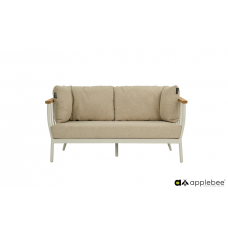 APPLE BEE CONDOR 2-ZITS LOUNGE TUINBANK 150 CM | OYSTER/COTTON