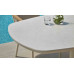 APPLE BEE ZANSIBAR TAFEL FALS OVAAL 220X110 CM OYSTER TAFEL TOP SINTERD STONE OYSTER APPLE BEE ZANSIBAR TAFEL FALS OVAAL 220X110 CM OYSTER TAFEL TOP SINTERD STONE OYSTER
