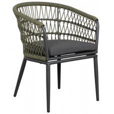 DININGCHAIR GENUA ROPE 7MM GREEN