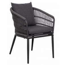 DININGCHAIR GENUA ROPE 7MM DARK GREY