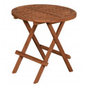 WOODIE OPKLAPTAFEL JONG TEAK 50 ROND WOODIE OPKLAPTAFEL JONG TEAK 50 ROND