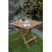 WOODIE OPKLAPTAFEL JONG TEAK 50X50 VIERKANT WOODIE OPKLAPTAFEL JONG TEAK 50X50 VIERKANT
