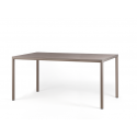 NARDI PIAVE TAFEL 160X90 CM TORTORA ALUMINIUM/HPL