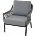 2.SIENA GARDEN SOFALOUNGE CHESTER 2 LOUNGESTOELEN 1 LOUNGEBANK ROPE