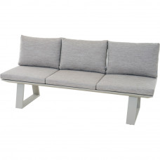 SIENA GARDEN 3 ZITS BANK REPTON MAT ZIJDE GRIJS/TAUPE