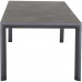 A SIENA GARDEN TAFEL LONDEN 220X100CM MAT ANTRACIET, TAFELBLAD KERAMIEK ANTRACIET
