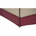 CITY PUSH PARASOL Ø180 BEIGE / PLUM