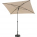 CITY PUSH PARASOL 140X210 BEIGE