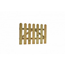 RELIEF RECHTHEKPOORT 100 X 100 CM, GROEN GEIMPREGNEERD.