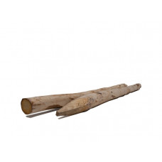 KASTANJE HOUTEN PAAL 160 CM.&nbsp; &nbsp; &nbsp; &nbsp; &nbsp;8-10CM.
