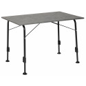 DUKDALF CAMPINGTAFEL MAJESTIC 2 ELEGANT 100X68 ZWART ONDERSTEL