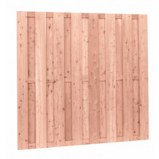 DOUGLAS FIJNBEZAAGD PLANKENSCHERM 18-PLANKS 15 MM, 180 X 180 CM, ONBEHANDELD.