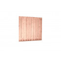 DOUGLAS GESCHAAFD PLANKENSCHERM 19-PLANKS 16 MM, 180 X 180 CM, ONBEHANDELD.