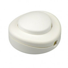 VOETSCHAKELAAR ROND 1-POLIG TOT MAX. 100W LED
