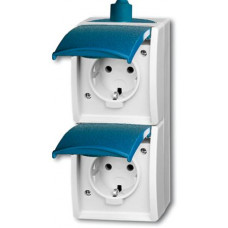 OCEAN WCD 2-VOUDIG VERTICAAL WD OPBOUW IP44 OCEAN WCD 2-VOUDIG VERTICAAL WD OPBOUW IP44
