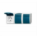 OCEAN WCD 3-VOUDIG HORIZONTAAL WD OPBOUW IP44 OCEAN WCD 3-VOUDIG HORIZONTAAL WD OPBOUW IP44