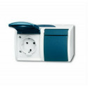 OCEAN WCD 2-VOUDIG HORIZONTAAL WD OPBOUW IP44 OCEAN WCD 2-VOUDIG HORIZONTAAL WD OPBOUW IP44