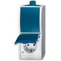 OCEAN COMBI WISSELSCHAKELAAR + WCD VERTICAAL WD OPBOUW