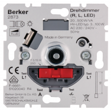 INB.LED DIMMER 3-100W. BERKER 2873