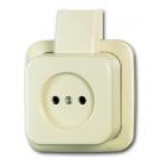 OPBOUW WCD 1-VOUDIG Z.RA + MONTAGEPLAAT CREME AP OPBOUW WCD 1-VOUDIG Z.RA + MONTAGEPLAAT CREME AP